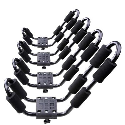 2 Pair Canoe Boat Kayak Roof Rack Car SUV Truck Top Mount Carrier J Cross Bar