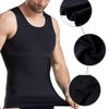 NonEcho Mens Slimming Body Shaper Seamless Compression Shirt Tummy Control Slimmer Shapewear Gynecomastia Undershirt view 2