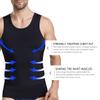 NonEcho Mens Slimming Body Shaper Seamless Compression Shirt Tummy Control Slimmer Shapewear Gynecomastia Undershirt view 3