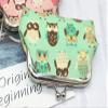 Adam Victor Lovely Owls Pattern Coin Purse- Mini Owl Design Clasp Pouch Wallet Key Bags Money Bag, Perfect Present for Girls Purses Women Wallets Buckle Party Favors view 3