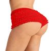Hularka Woman's Sexy Ruffled Panties Underwear Booty Shorts Sissy Frilly Bloomers Knicker Pettipants Red Medium view 3