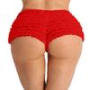 Hularka Woman's Sexy Ruffled Panties Underwear Booty Shorts Sissy Frilly Bloomers Knicker Pettipants Red Medium view 4