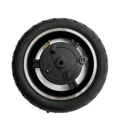 8.5 Inch Drum Brake Wheel for Electric Scooter 8 1/2 x 2 Inflated Wheel with Drum Brake and Axle Brake Cable (Wheel only)