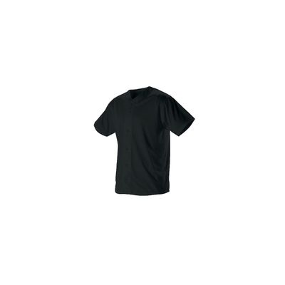 Alleson Athletic 52MFFJ - Faux Front Baseball J - 3XL - BK