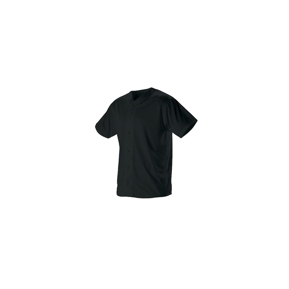 Alleson Athletic 52MFFJ - Faux Front Baseball J - 3XL - BK