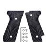 Guuun G10 Grips for Beretta 92S, Eagle Wings Texture - Black view 1