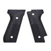 Guuun G10 Grips for Beretta 92S, Eagle Wings Texture - Black view 4