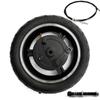 8.5 Inch Drum Brake Wheel for Electric Scooter 8 1/2 x 2 Inflated Wheel with Drum Brake and Axle Brake Cable (Wheel axle cable120) view 1