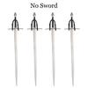 Kesywale Adjustable Sword Wall Mount Rack Hanger Holder Hook Stand for Swords, Dagger, Axe, Keyblade and More - Vertical or Horizontal Display, Pack of 4 (4) view 4