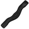 Exion Dressage Girth Anatomical Leather Girth with Soft Calfskin Padding | Enhanced Comfort & Freedom Elbow Design for Movement | Black- Leather Padding- 22 Inch/ 55 cm view 3