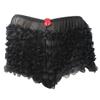 Hularka Woman's Sexy Ruffled Panties Underwear Booty Shorts Sissy Frilly Bloomers Knicker Pettipants Black Medium view 4