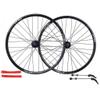 Bikes Bicycle Wheel Set 26 Inch Double Wall Alloy Rim 32 Hole QR Disc Brake Wheel 7 8 9 10 Speed Cassette Hubs (Size : Black) view 1