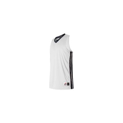 538JY - Basketball JERSEY Yout - S - WH/BK