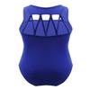 JEATHA Kids Girls One Piece Sleeveless M-Straps Back Ballet Gymnastic Leotard Unitard Jumpsuit Activewear Blue 8 view 2