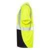 ML Kishigo Black Bottom Class 2 T-Shirt L Lime view 3
