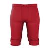 Alleson Athletic Boys' Youth Integrated Knee Pad Football Pant, Red,, Medium view 3