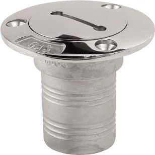 Nautos 351322 - Water Hose Deck Fill - Stainless Steel