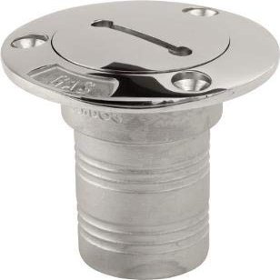Nautos 351322 - Water Hose Deck Fill - Stainless Steel