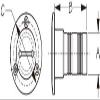Nautos 351322 - Water Hose Deck Fill - Stainless Steel view 2