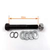 8.5 Inch Drum Brake Wheel for Electric Scooter 8 1/2 x 2 Inflated Wheel with Drum Brake and Axle Brake Cable (Wheel axle cable180) view 3