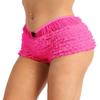 Hularka Woman's Sexy Ruffled Panties Underwear Booty Shorts Sissy Frilly Bloomers Knicker Pettipants Hot Pink Medium view 2