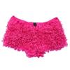 Hularka Woman's Sexy Ruffled Panties Underwear Booty Shorts Sissy Frilly Bloomers Knicker Pettipants Hot Pink Medium view 4