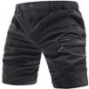 EXEKE Men's Lightweight Hiking Shorts Stretch Quick Dry Cargo Shorts with Multi Pocket 267-5XL/Black 40-41 view 1