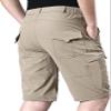 EXEKE Men's Lightweight Hiking Shorts Stretch Quick Dry Cargo Shorts with Multi Pocket 267-4XL/Khaki 38-39 view 3