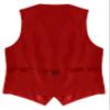 Gioberti Men's Formal Suit Vest Fit for Business or Casual Dress, Red, 2X-Large view 3