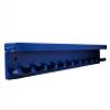 MWCSPORTS Holds 11 Full Size Baseball/Softball Bat 6 Balls Trophy Awards Rack Holder Display Storage and Organization Softball Heavy Duty Hardware Baseball Bat Rack Shelf Holder Wall Mount (Blue) view 4