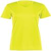 Augusta Sportswear Women's Wicking Tee Shirt, Safety Yellow, Small view 2