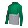 Holloway Pack Pullover, Kelly/Athletic Grey, 3XL view 1