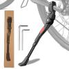JONMON Bike Kickstand, Adjustable Bicycle Side Stand,26" Aluminum Alloy Foot Parking and Support Brace Cycling Accessories for Mountain Bike, Road Bike, MTB Bicycle view 1