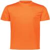 Augusta Sportswear Men's Wicking Tee Shirt, Electric Orange, Medium view 2