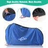 Aiskaer Bike Cover for 2-3 Bikes - Outdoor Waterproof Bicycle Storage with Lock Hole - Heavy Duty, Ripstop Material 210D view 2