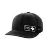 Greater Half Texas Homegrown(Black/Black) - Adjustable Trucker Hats with Snapback view 1