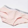 Calvin Klein Kids Girls' Modern Cotton Hipster Underwear 2-Pack, Heather Grey/Heather Blue/White, Medium view 3