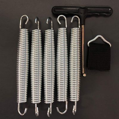 Trampoline Spring (87, 100, 120, 140, 165 mm) Spring Replacement Spring, Trampoline Accessories, Trampoline Triangle Buckle (17.8)