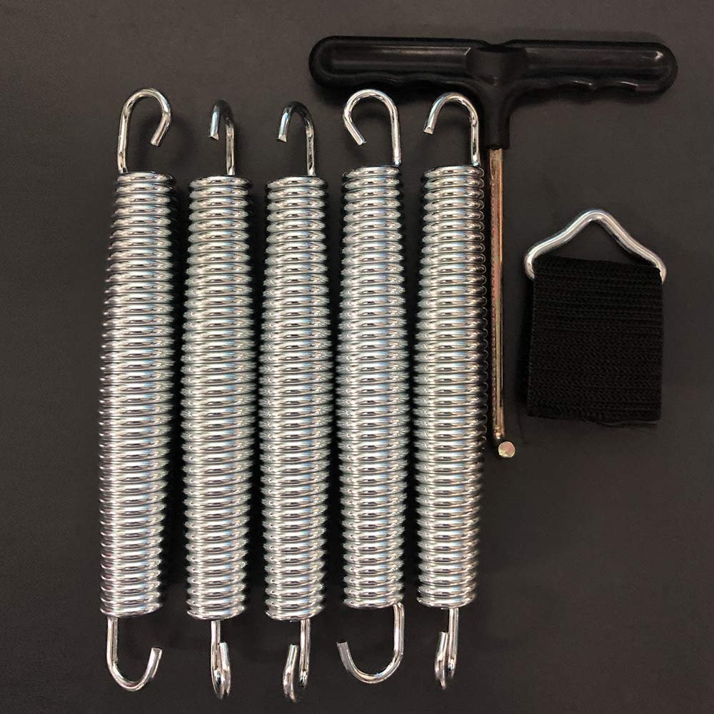 Trampoline Spring (87, 100, 120, 140, 165 mm) Spring Replacement Spring, Trampoline Accessories, Trampoline Triangle Buckle (17.8)
