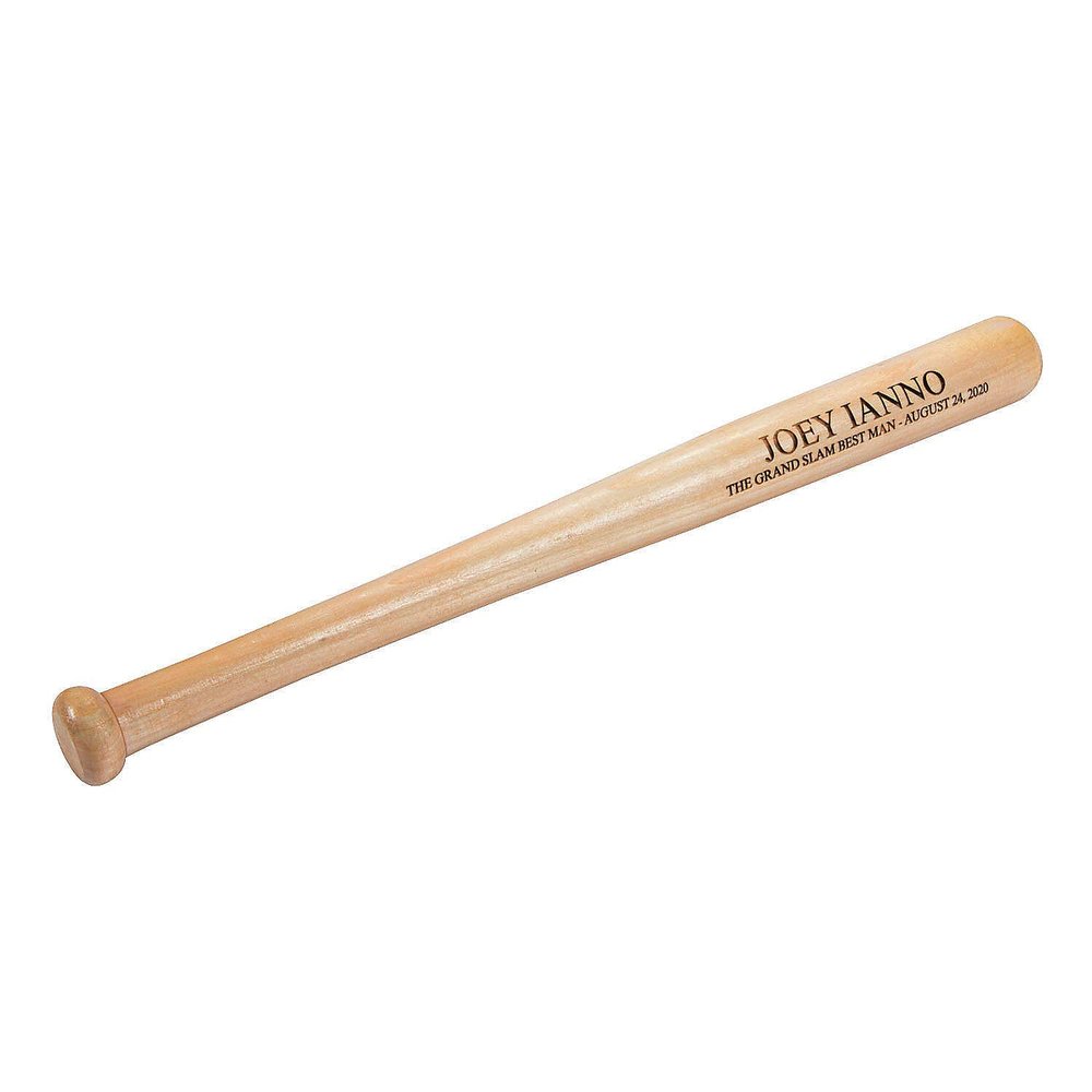 Personalized Mini Baseball Bat - Home Decor - 1 Piece