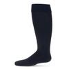 MeMoi Girls' Cuffed Opaque Knee High Socks Navy 10-12 view 1