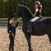 Jayefo Kids Horse Riding Gloves (Black, Age 12-14 Years) view 3
