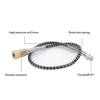 TUXING High Pressure Spring Filling Stations Refill Hose,with 8mm Quick Connector, M10 Female Connector Spring Hose for PCP/Automatic Hand Pump High Pressure Air Pump and for Compressor view 2