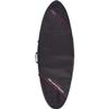 Ocean & Earth Compact Day Black/Red Fish Surfboard Bag - Fits 1 Board - 24.5" x 7'8" view 1
