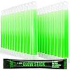 EVERLIT 24 Glow Sticks - 6 Inches Light Sticks for First Aid Kit, Parties, Camping, Hiking, Outdoor, Disasters, Emergencies Up to 12 Hours DurationBulk (24 Pack, Green) view 1