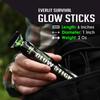 EVERLIT 24 Glow Sticks - 6 Inches Light Sticks for First Aid Kit, Parties, Camping, Hiking, Outdoor, Disasters, Emergencies Up to 12 Hours DurationBulk (24 Pack, Green) view 3