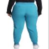 EDS Essentials Jogger Scrubs for Women, Drawstring Scrub Pants DK065, XXS, Teal Blue view 2