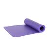 LOKATSE HOME Thick NBR Yoga Mat High Density Non-Slip Exercise Mat with Carrying Strap for Exercise Yoga and Pilates, 72 x 24 Inches, Purple view 3