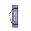 LOKATSE HOME Thick NBR Yoga Mat High Density Non-Slip Exercise Mat with Carrying Strap for Exercise Yoga and Pilates, 72 x 24 Inches, Purple view 4