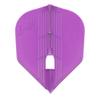 LSTYLE Dart Flights - L3 PRO KAMI Shape - Purple | 2-Pack (6 Flights) | for Soft & Steel Tip Darts view 2